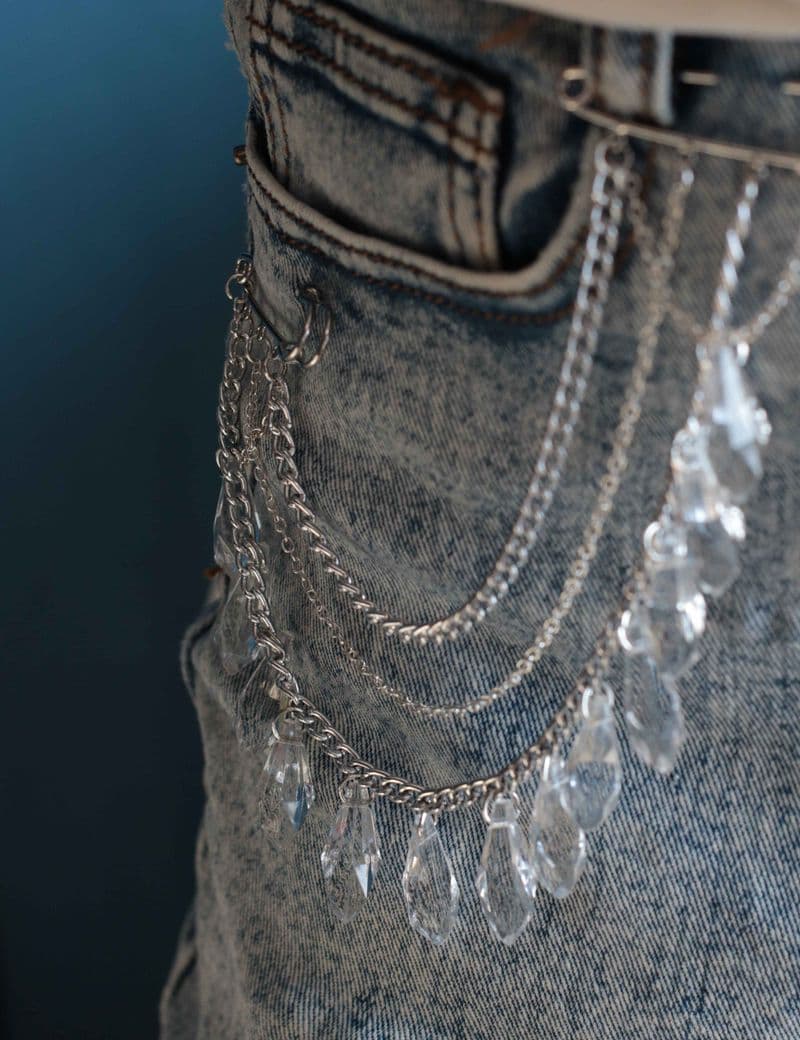 Кристальная брошь